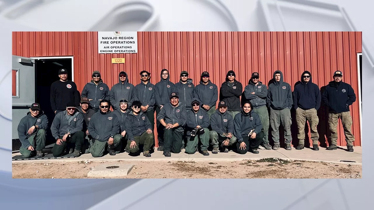 Navajo Firefighters Head to California to Combat Wildfires