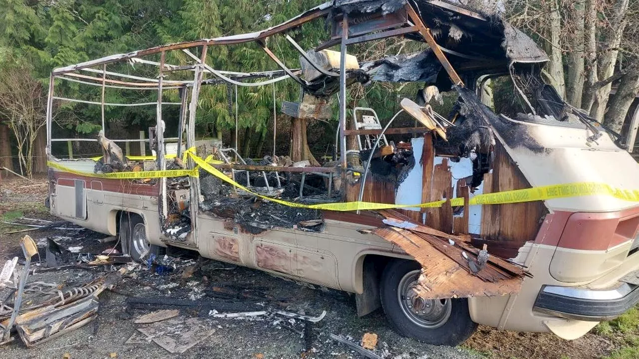 Lake Stevens Man Loses Dogs, Home in RV Fire