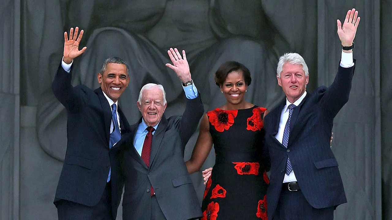 All Living Presidents Honor Jimmy Carter at State Funeral