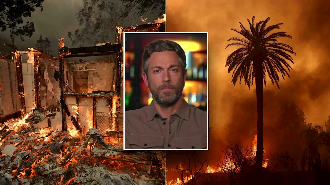 Zachary Levi Blasts California Leaders Over Devastating Wildfires