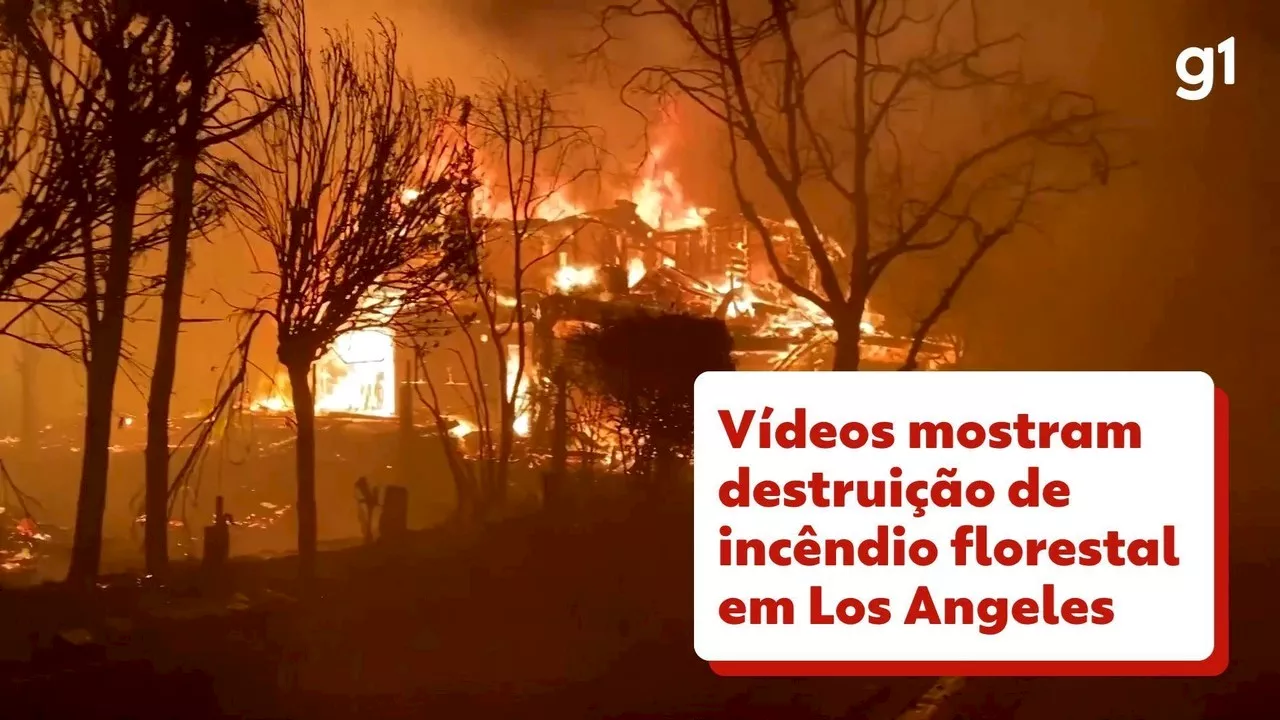 Incêndios Devastam Los Angeles, Matando Pelo Menos Duas Pessoas