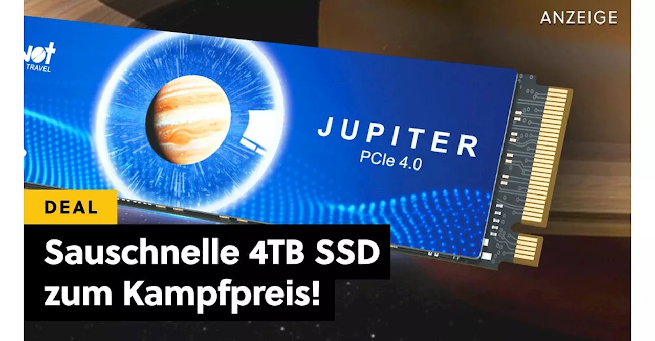 Samsung kann einpacken: DER 4TB SSD Preis-Leistungs-Hammer auf Amazon schlägt für mich alles