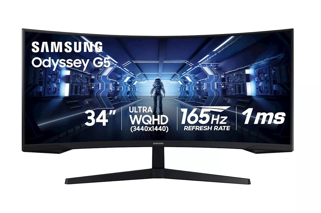 Samsung Odyssey G5 Ultra-wide Gaming Monitor Slashes Price by $209