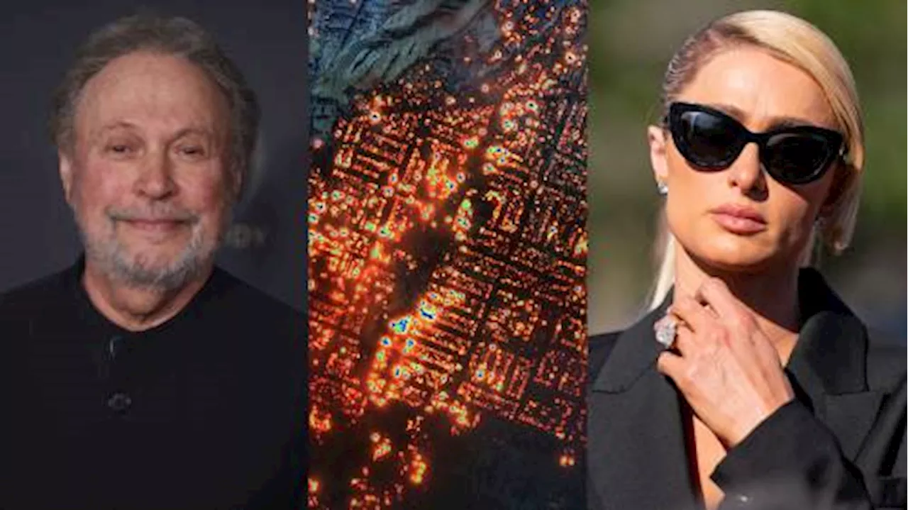 LA wildfires: Paris Hilton, Billy Crystal and other celebs lose homes in the Hollywood Hills