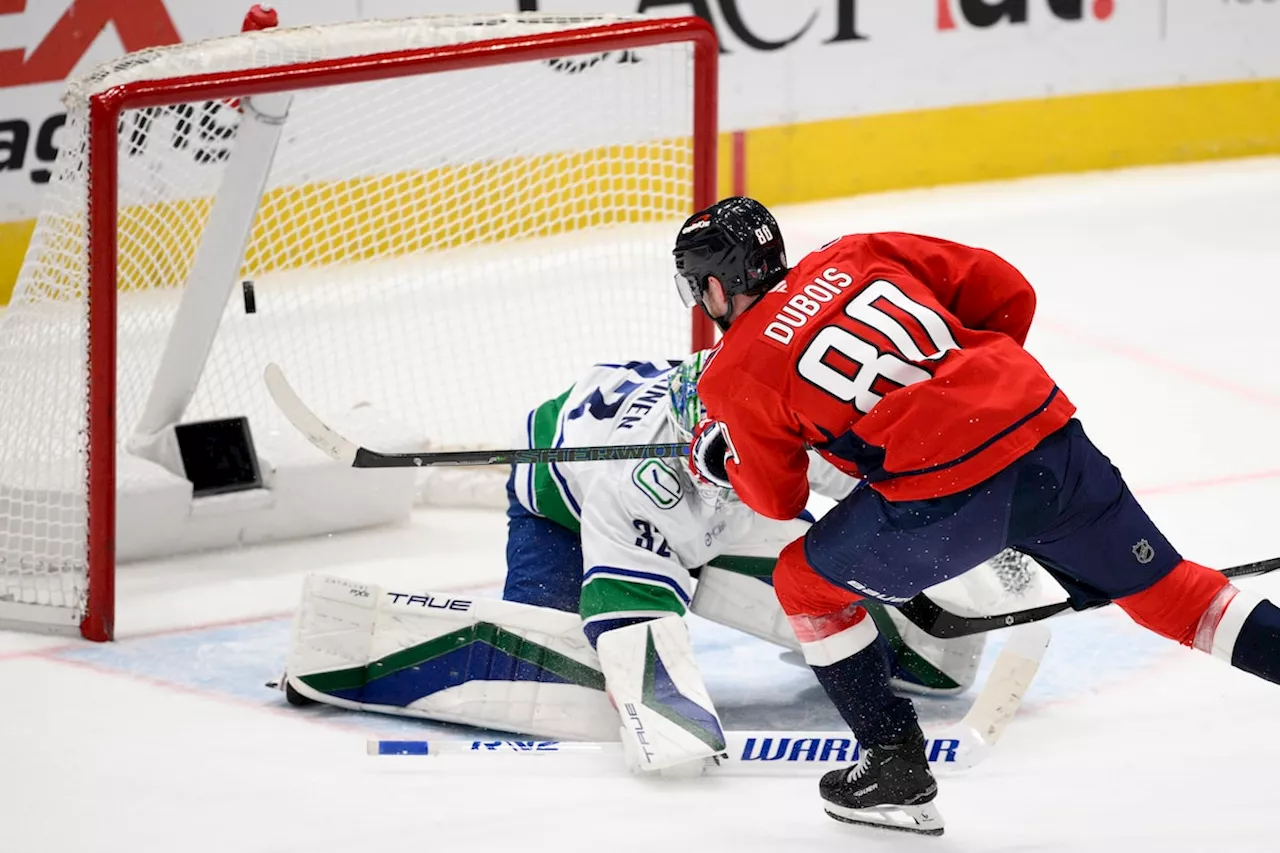 Dubois Scores in OT, Capitals Beat Canucks 2-1