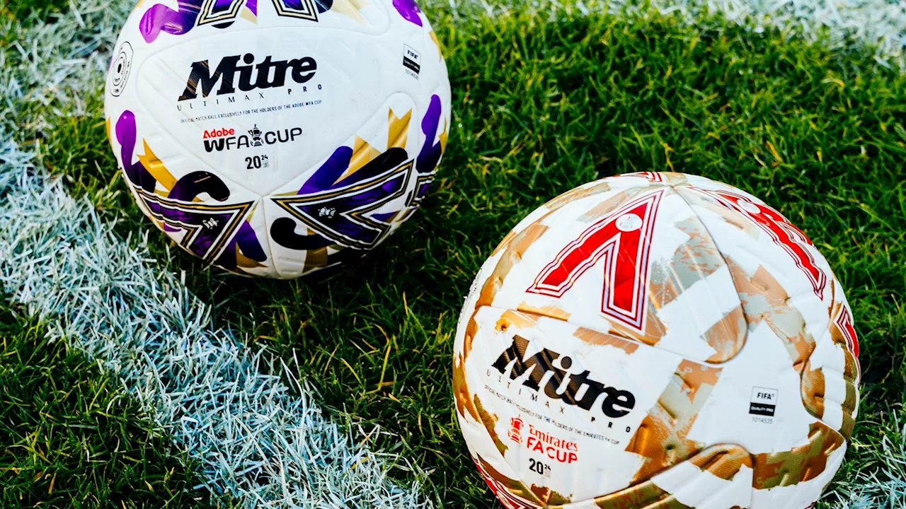 Manchester United's men's and women's teams to use new limited edition Mitre Winners' Ball in this season's FA Cup as Red Devils begin their trophy defences