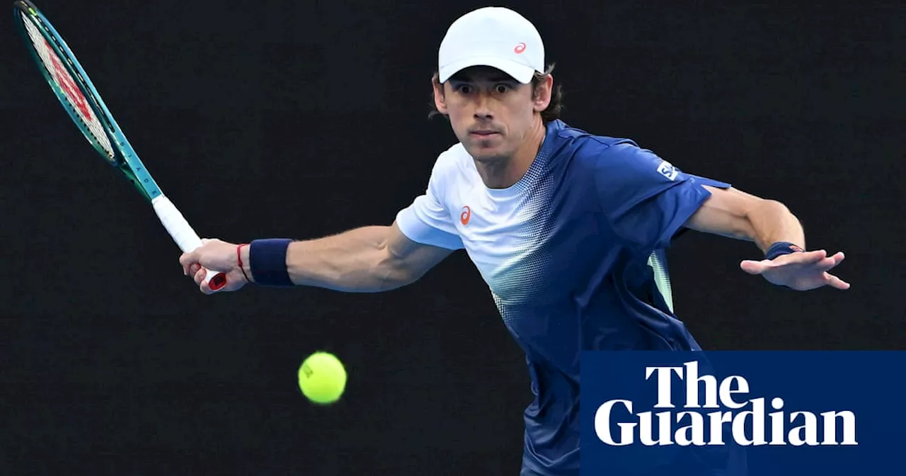 De Minaur Faces Van de Zandschulp in Australian Open Opener