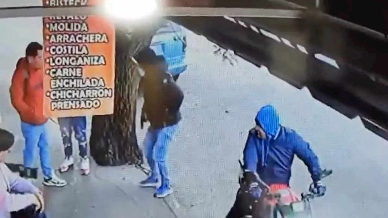 Dos ladrones asaltan a cuatro personas en Naucalpan