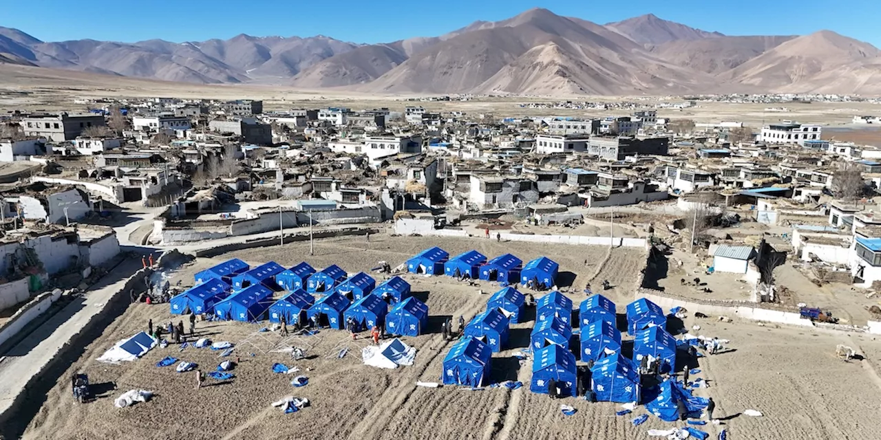 I soccorsi dopo il terremoto in Tibet sono piuttosto complessi