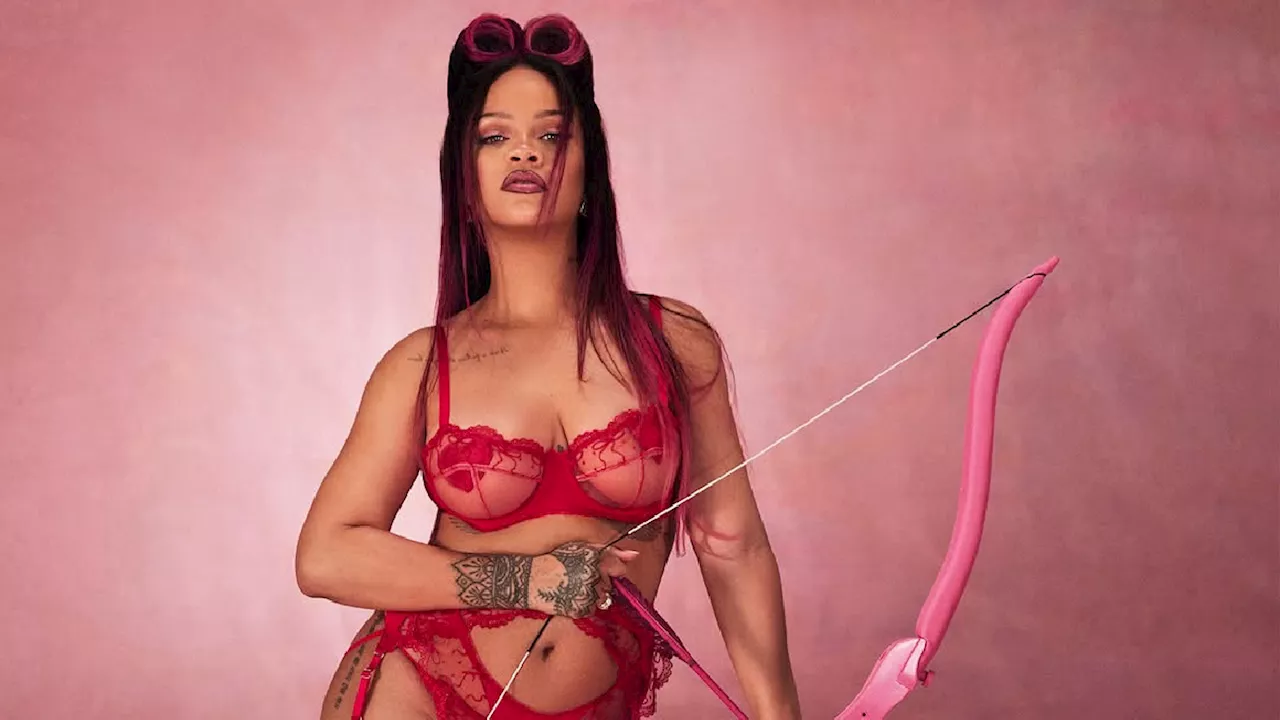 Rihanna infiamma San Valentino: una sexy Cupido per la collezione Savage X Fenty