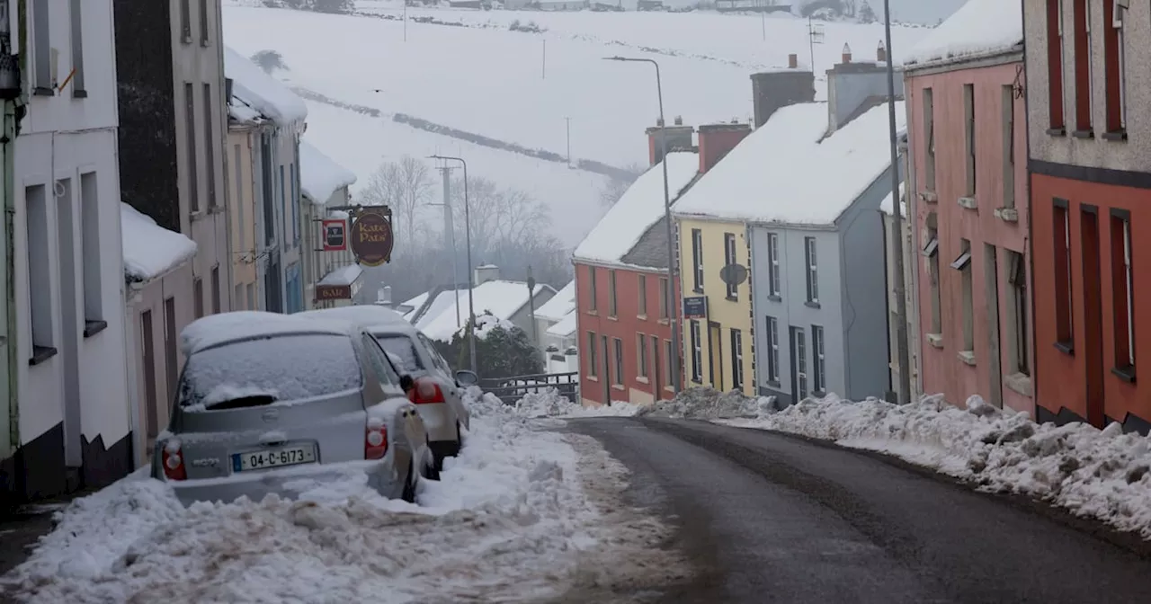 Ireland weather: Status orange ice warning for 15 counties but temperatures set to climb in coming days