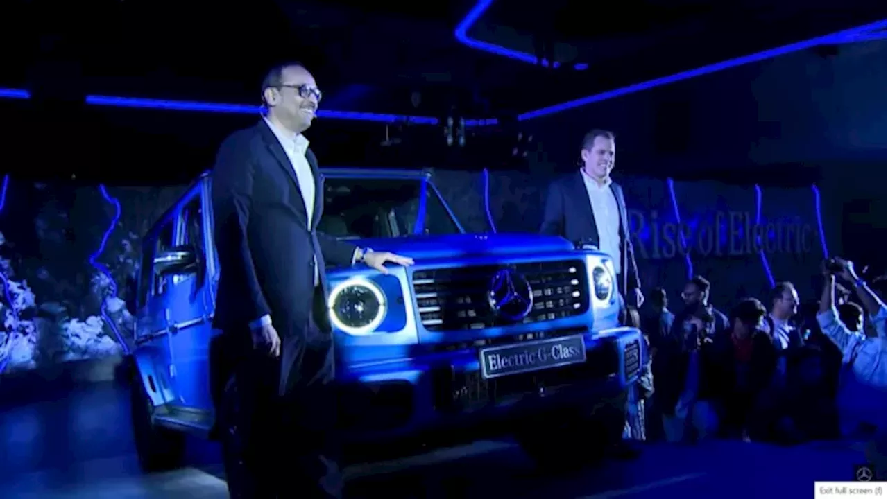 मर्सिडीज-बेंज ने लॉन्च किया इलेक्ट्रिक G-Wagon EQG 580, जानें कीमत और फीचर्स