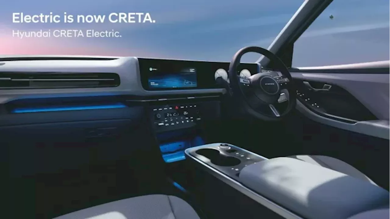 Hyundai Creta Electric के इंटीरियर की मिली जानकारी, ड्यूल टोन के साथ कैसे होंगे फीचर्स, पढ़ें पूरी खबर