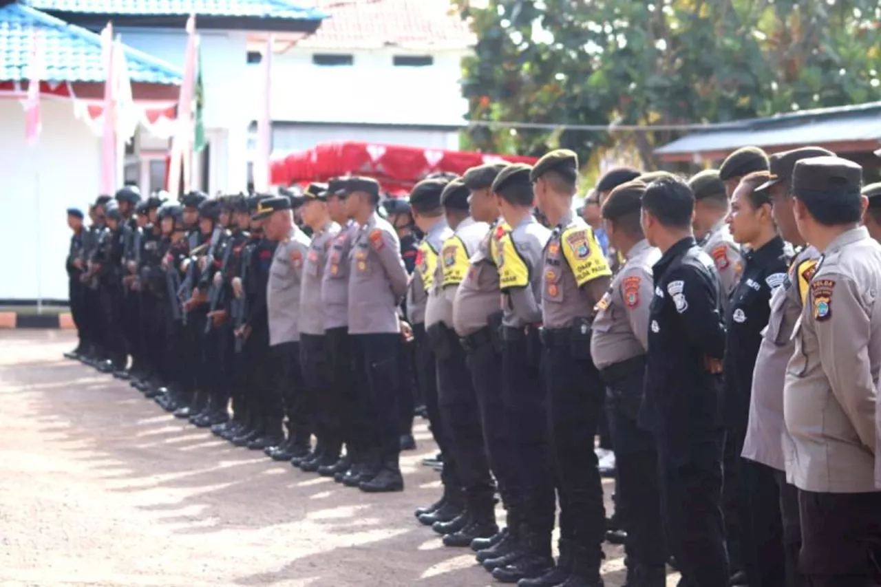 Polda Papua Barat Kumpulkan 206 Personel Amankan Pleno Pilkada 2024