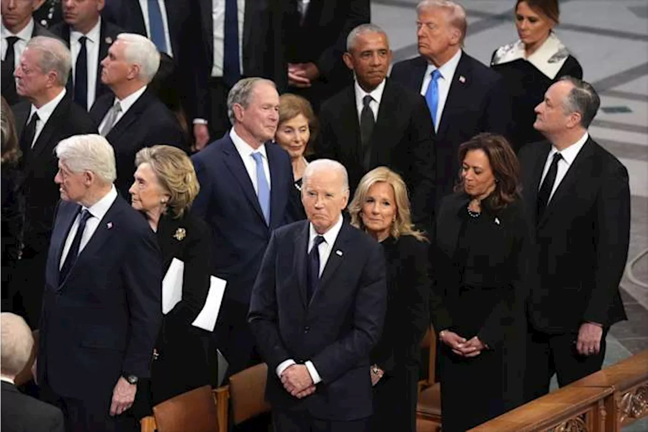 Former Presidents Gather for Jimmy Carter's State Funeral