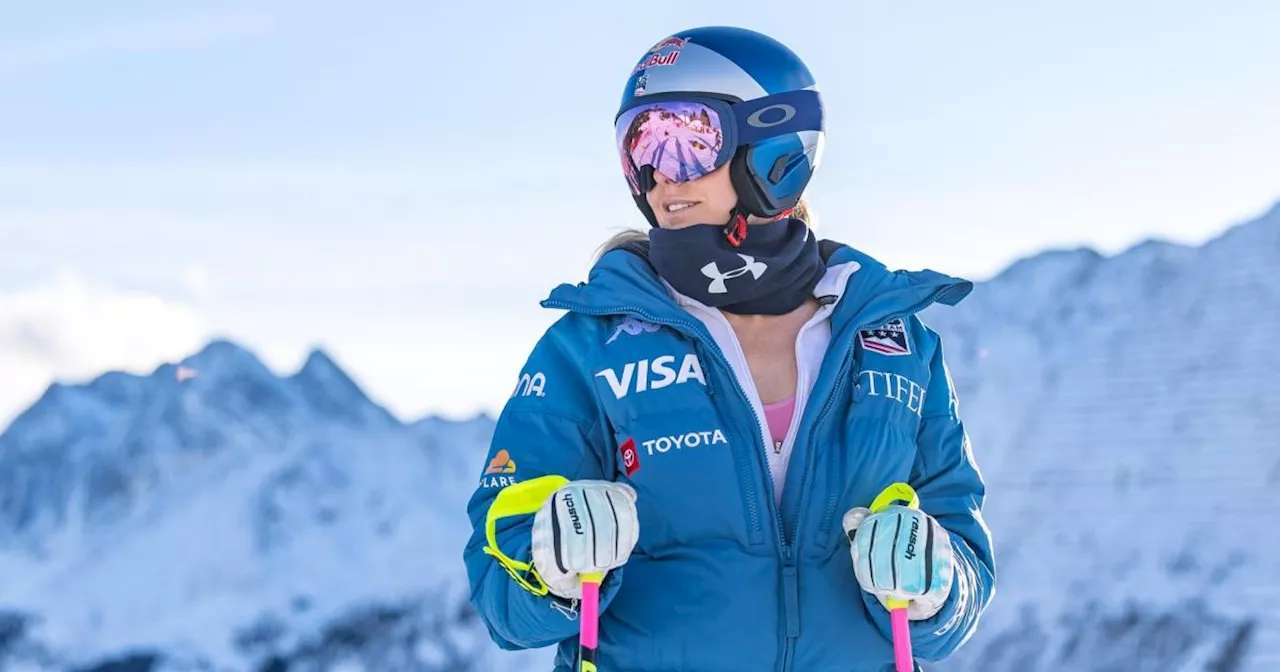 Ski-Star Lindsey Vonn in St. Anton: 'Hier herunter braucht man Eier'