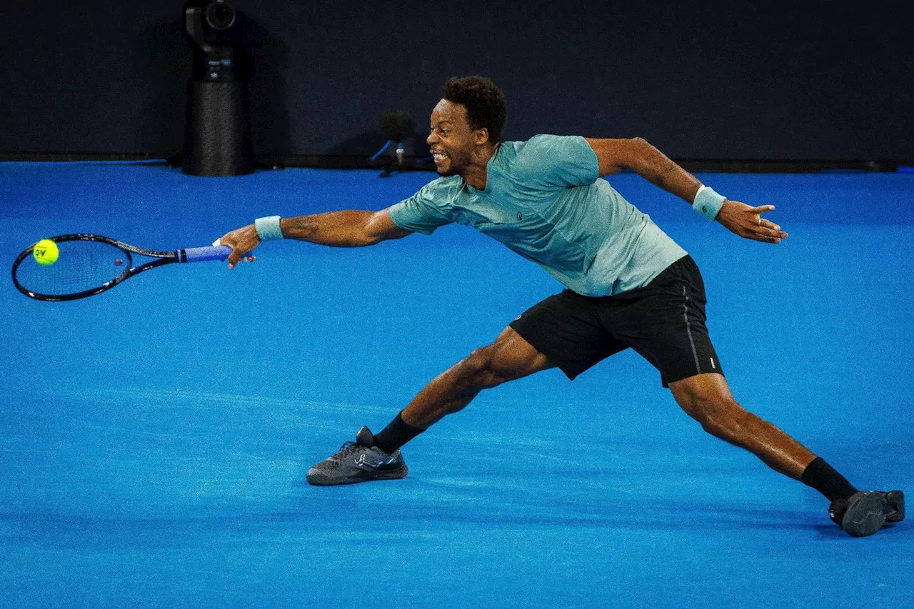 ATP 250 d'Auckland: Gaël Monfils, expéditif, rejoint les demi-finales