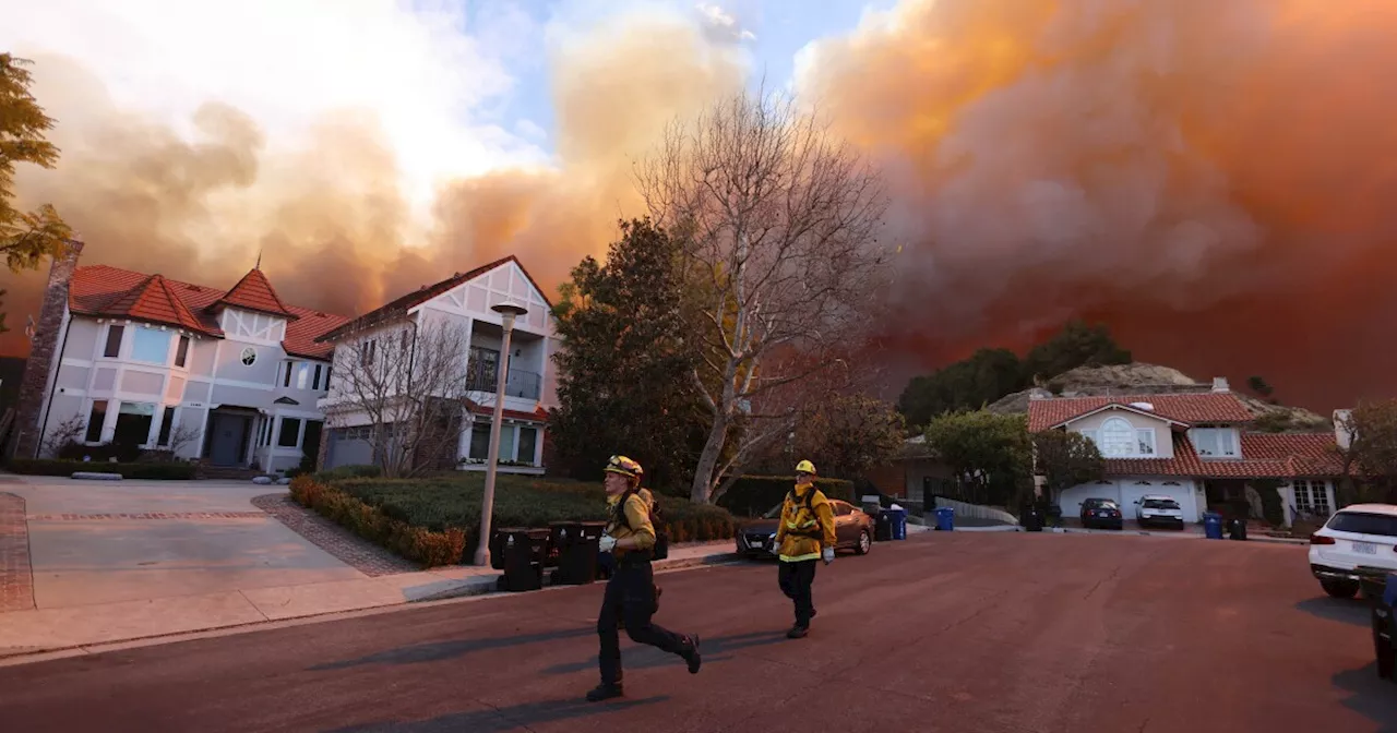 Dry Fire Hydrants Highlight Challenges of Fighting Wildfires in Urban Areas