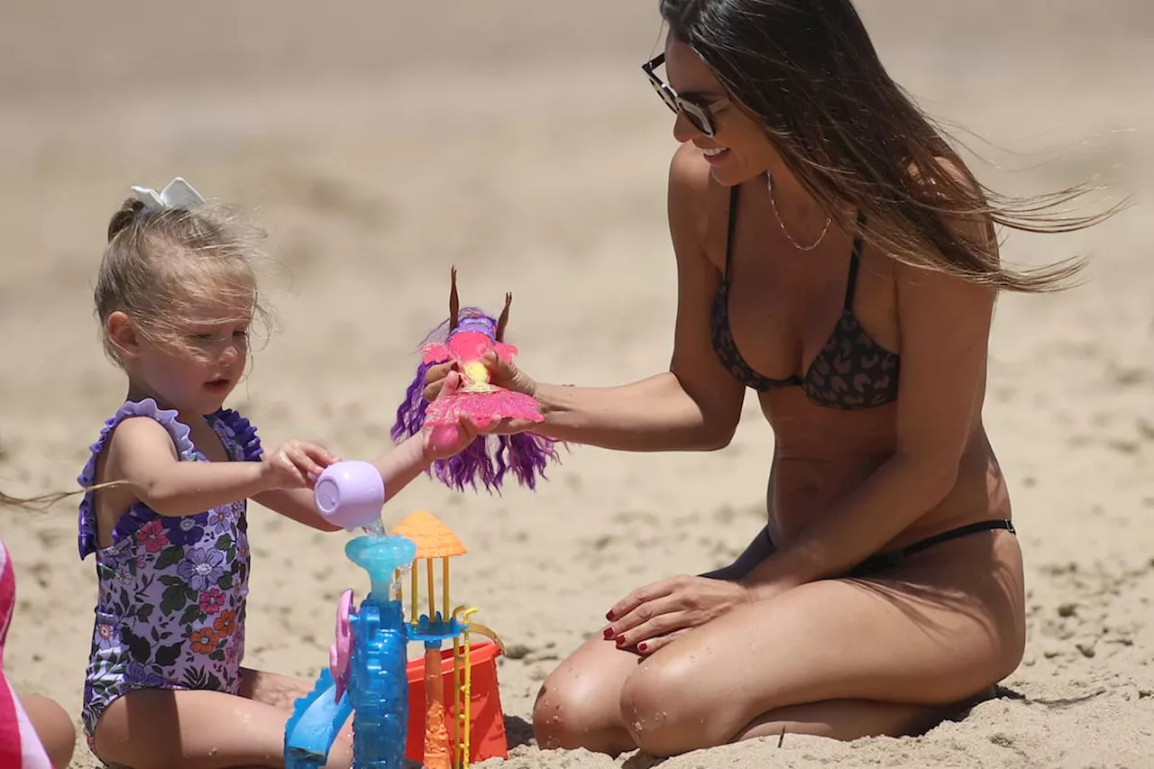 Punta del Este: el reencuentro de Pampita con Roberto García Moritán y el día de playa de Nicole Neumann con su bebé