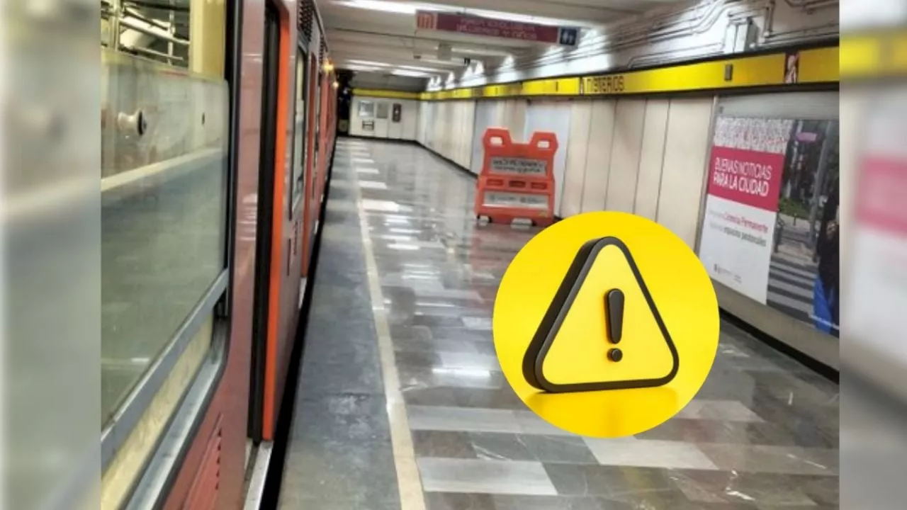 Línea 5 del Metro CDMX con retrasos y trenes sin avanzar en estas estaciones