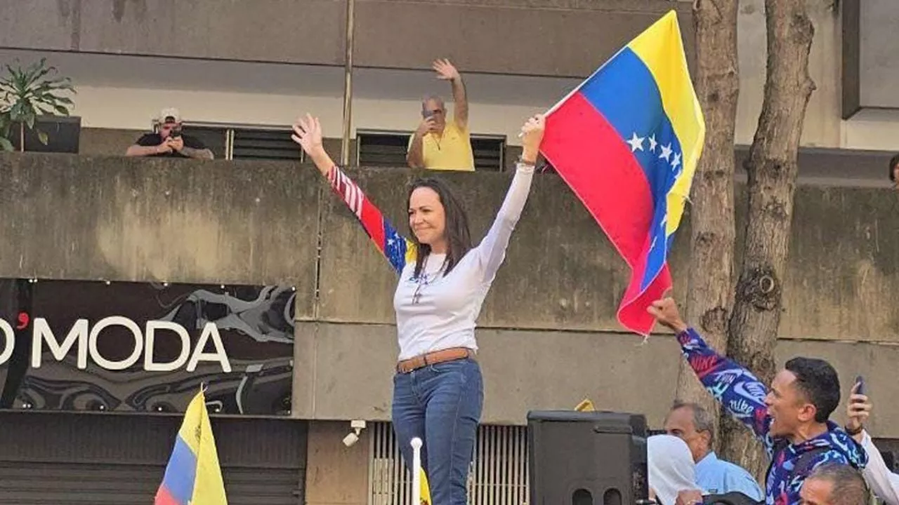 Venezuela: María Corina Machado reaparece en video y dice que está a salvo