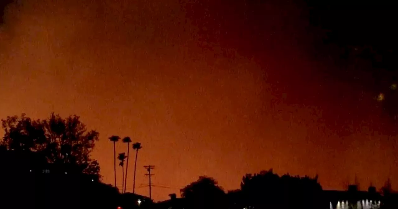 New Wildfire Threatens Hollywood Hills