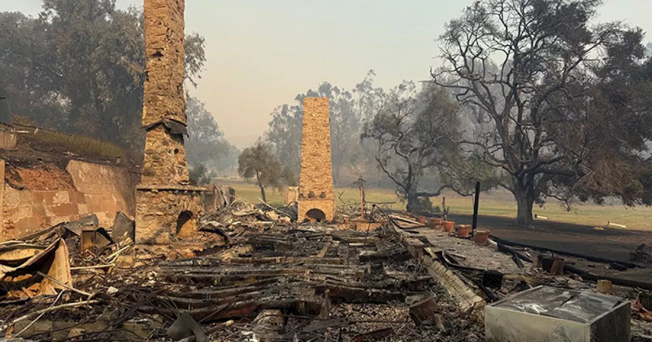 Will Rogers' Ranch House and Hearst's Motel Consumed by Palisades Fire