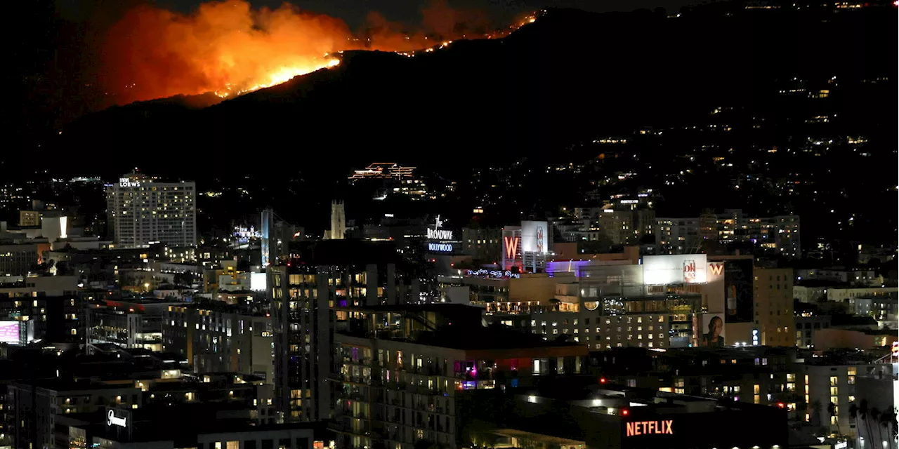 Feux de forêt paralysent Hollywood