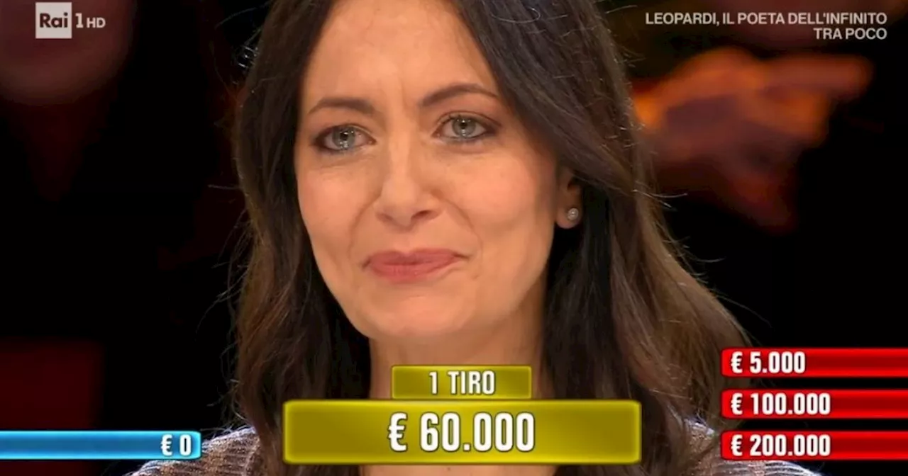 Giulia vince 200mila euro ad Affari Tuoi