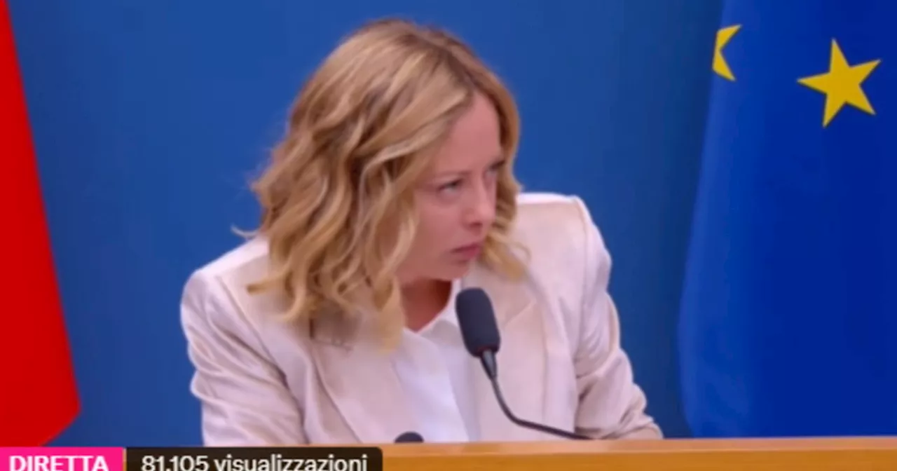 Meloni, la diretta della conferenza stampa: Cecilia Sala e la polemica con i giornalisti