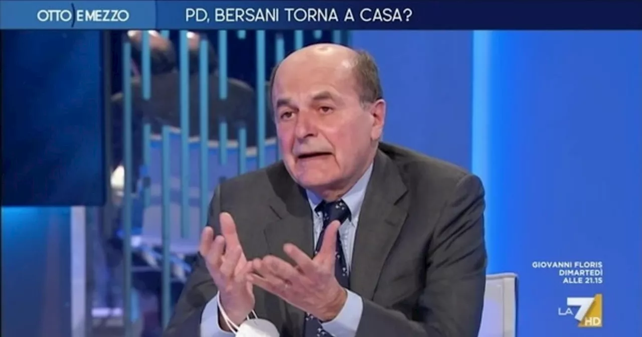 Pier Luigi Bersani la spara grossa a Otto e Mezzo: "Ho sentito cose stravaganti da Meloni"