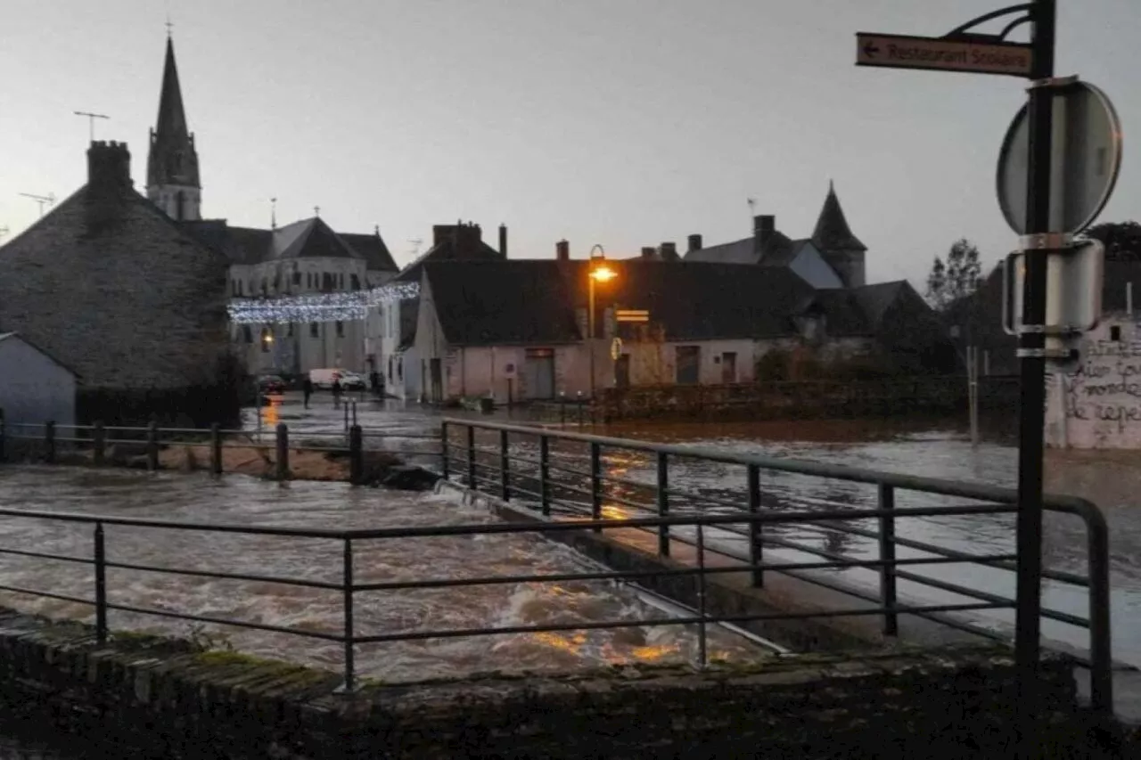 Inondations en Loire-Atlantique : une rivière en crue, l’alerte déclenchée