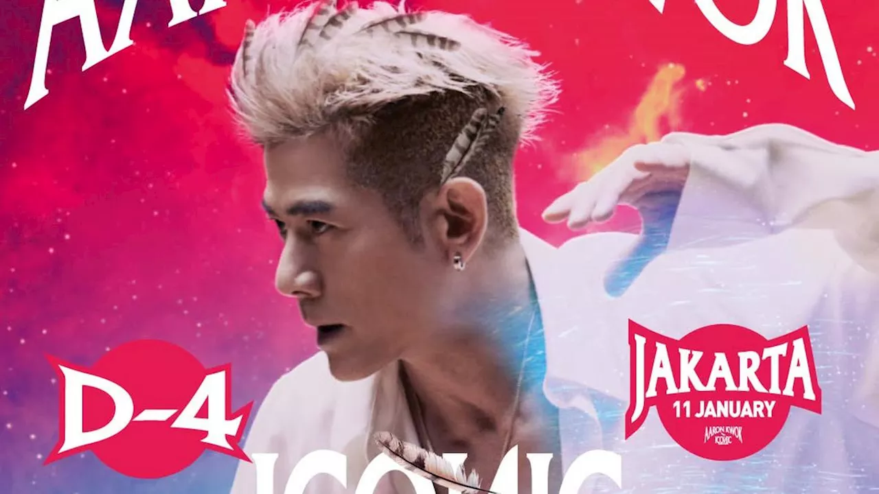 Aaron Kwok ICONIC World Tour 2025 Live in Jakarta Dipindahkan ke ICE BSD