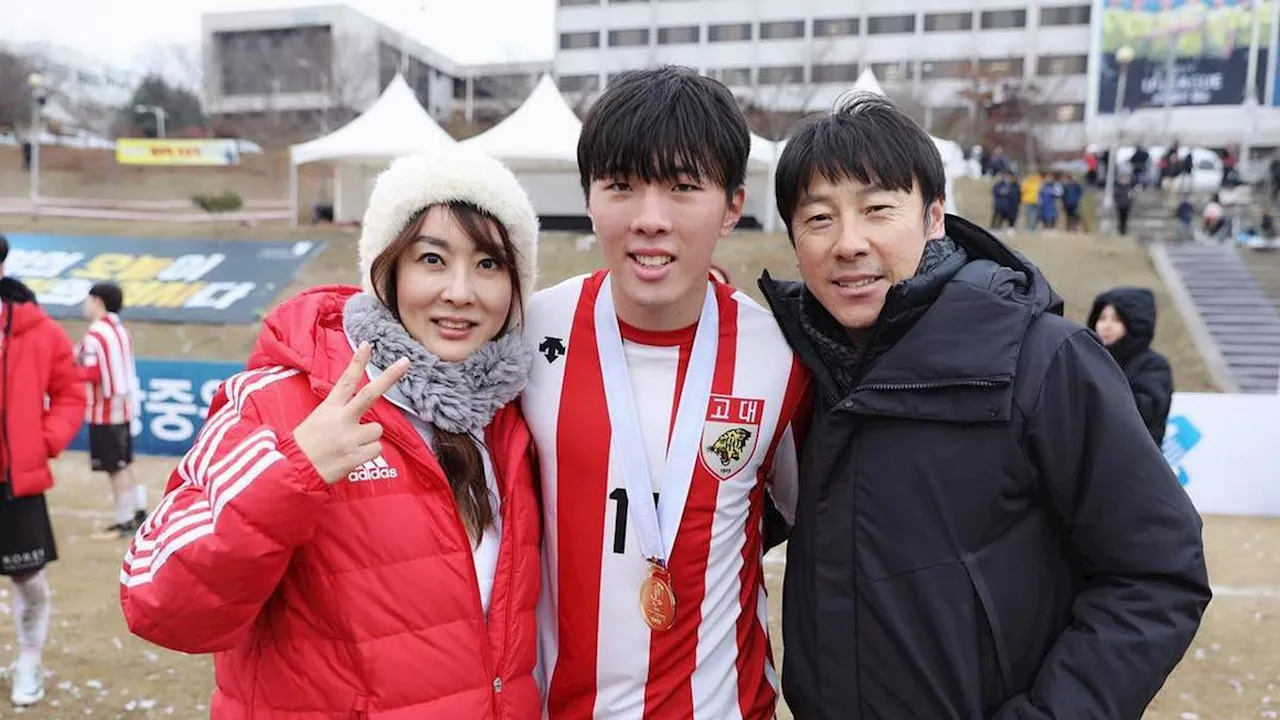 Shin Jae Won Anak Shin Tae Yong Berterima Kasih ke Penggemar Sepak Bola Indonesia