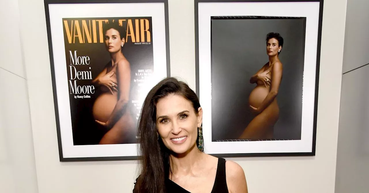 La folle histoire de cette une de magazine où Demi Moore pose nue et enceinte de sept mois