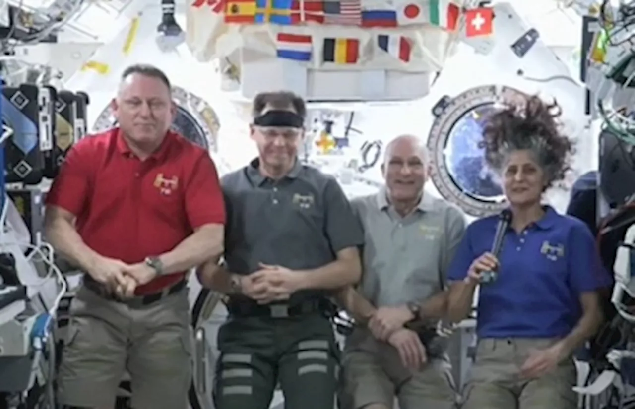 Astronauts Stuck on ISS Say They Have Plenty of Food and No Laundry Crisis