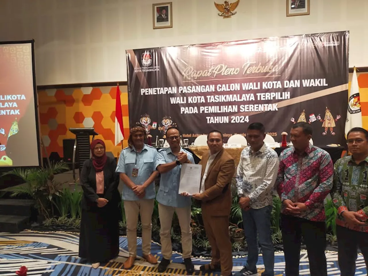 Viman-Dicky Candra Resmi Menangkan Pilwalkot Tasikmalaya