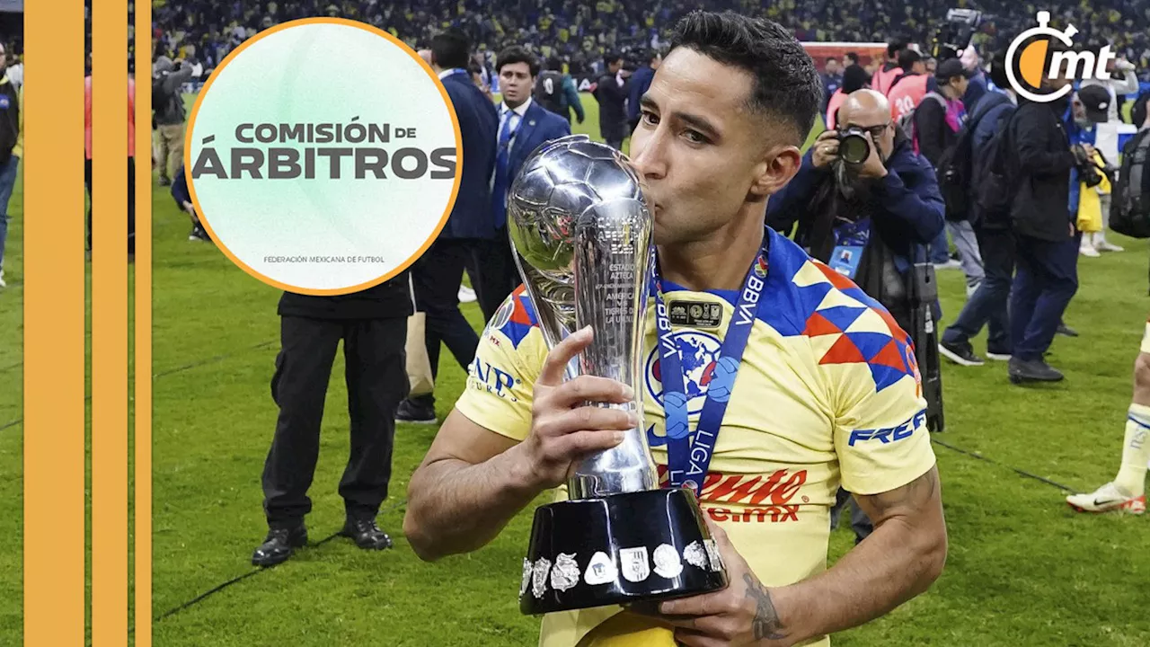 Comisión de Árbitros 'FICHA' a jugador bicampeón con el América