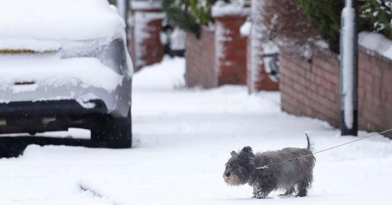 England amber cold weather alert extended AGAIN as cold snap persists