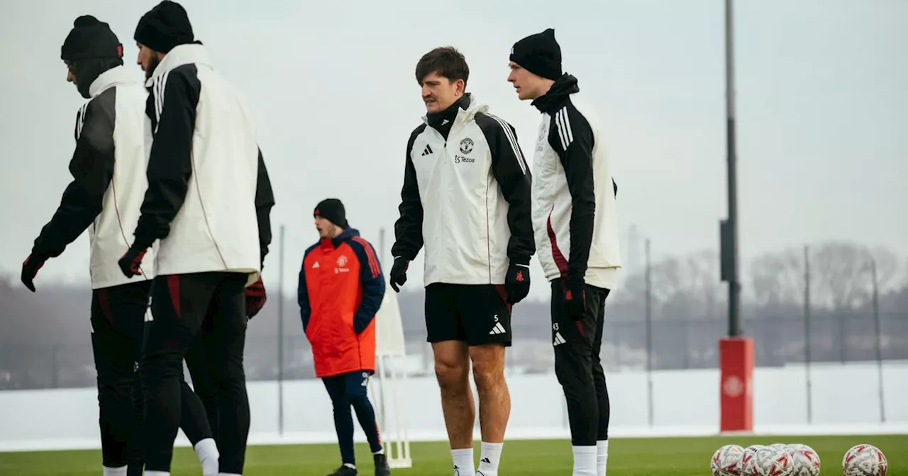 Five things spotted at Manchester United training as Rashford absent and winter bites