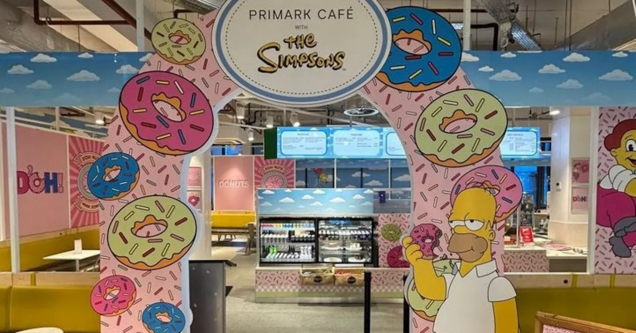 Primark Opens The Simpsons-Themed Cafes