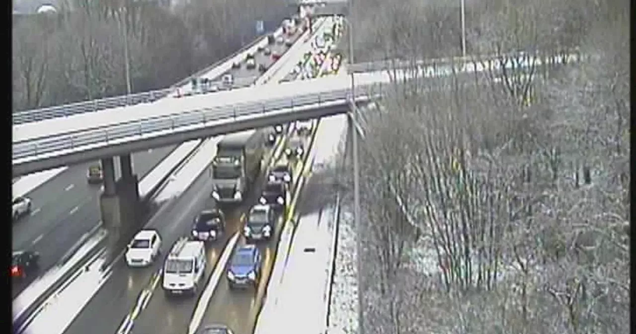 Snow Chaos Hits Greater Manchester Roads