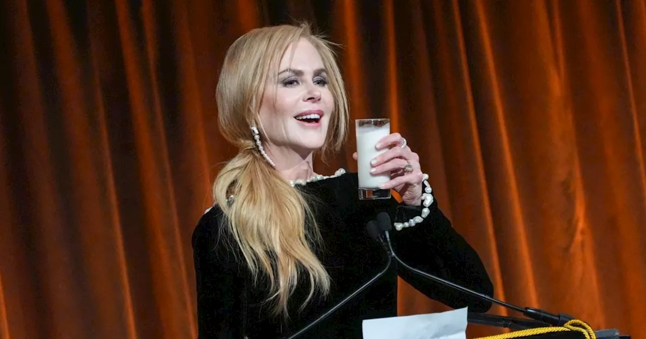 Nicole Kidman reenacts notorious moment from steamy Babygirl scene on stage