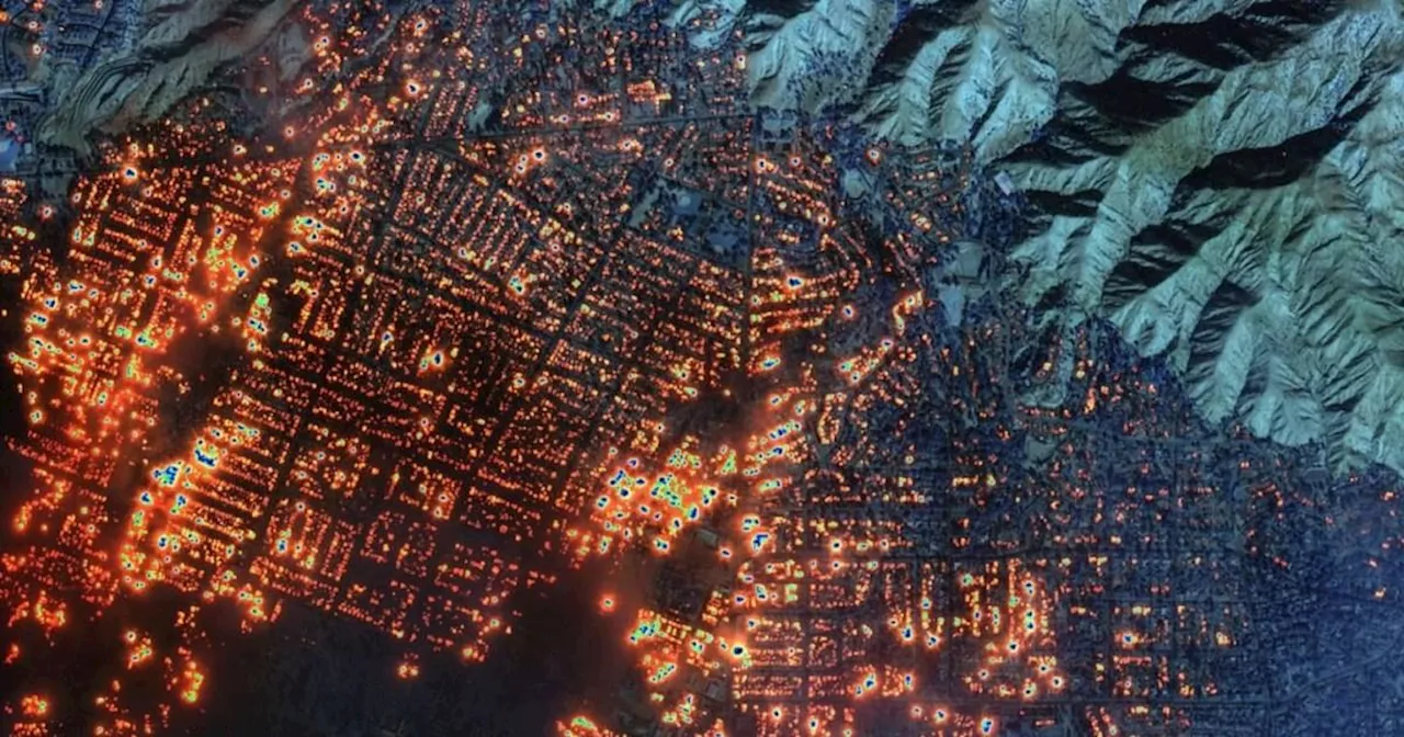 Wildfires ravage Los Angeles, forcing mass evacuations and visible from space