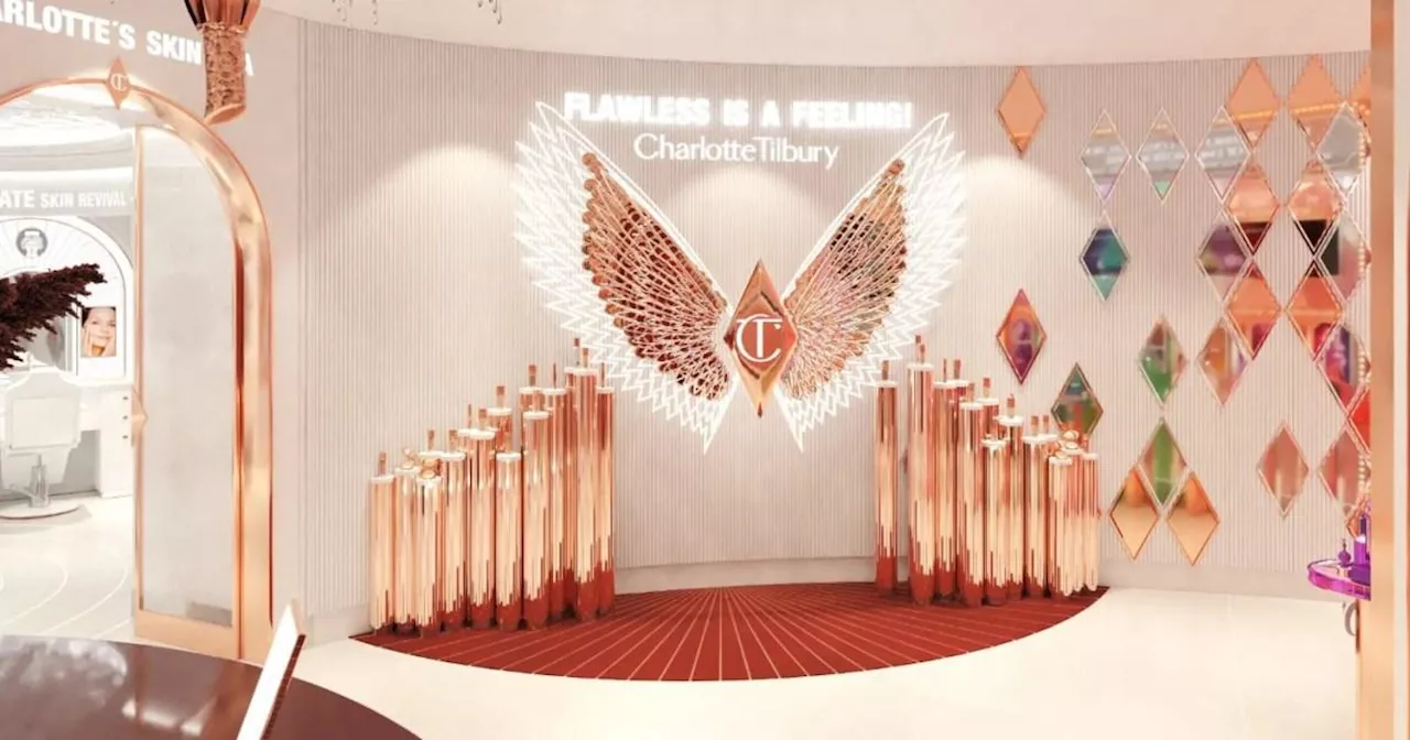 Charlotte Tilbury opens new flagship store featuring Pillow Talk Bar!