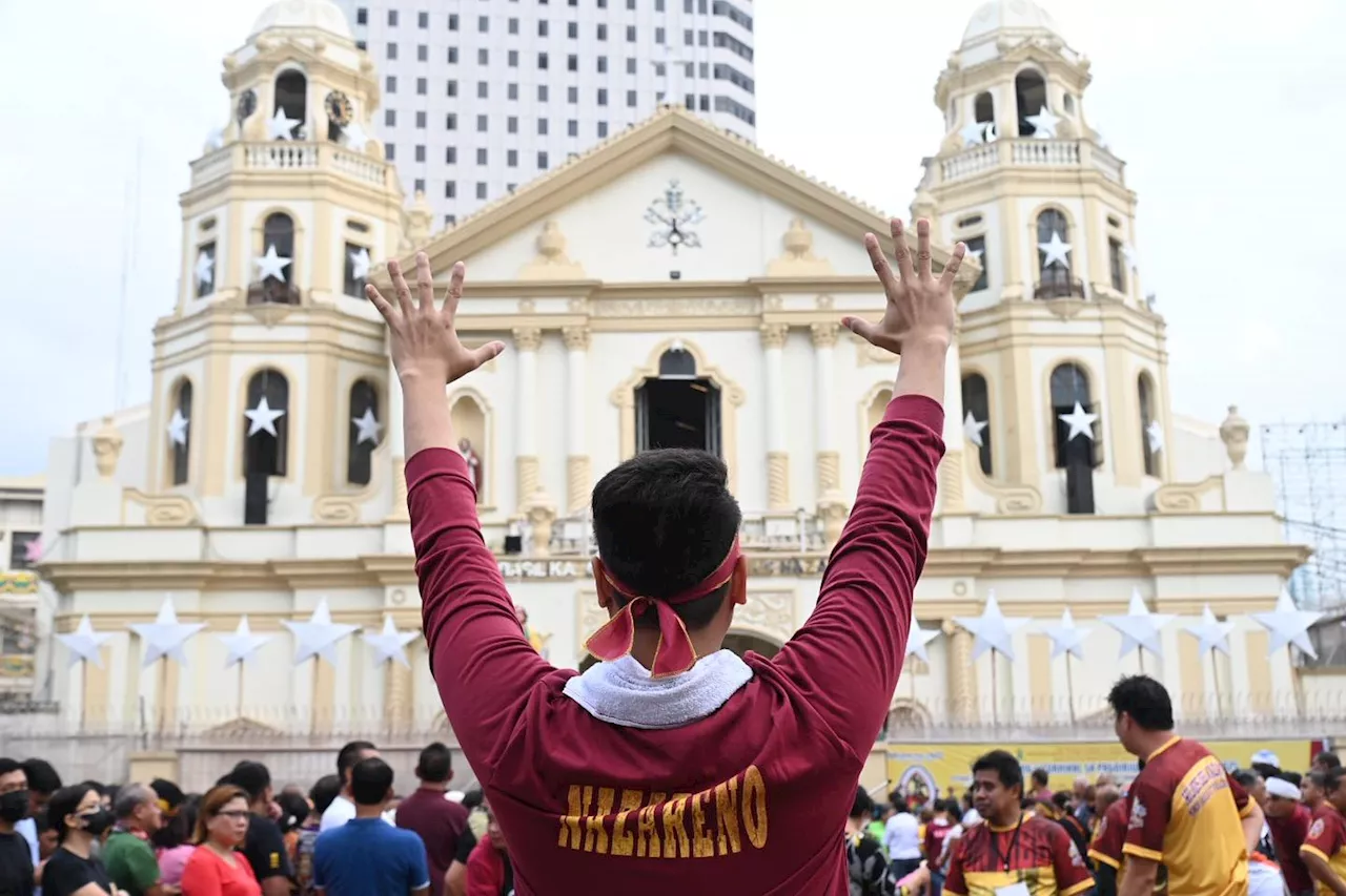 Marcos urges faith, unity on Feast of the Black Nazarene