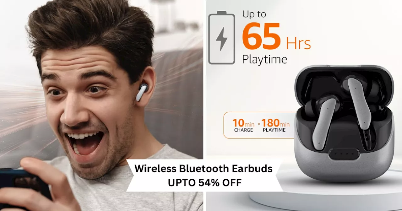 इन Bluetooth Earbuds से म्‍यूजिक की हर बीट का होगा अहसास, Amazon Offers में पाएं 54% तक की जबरदस्त छूट