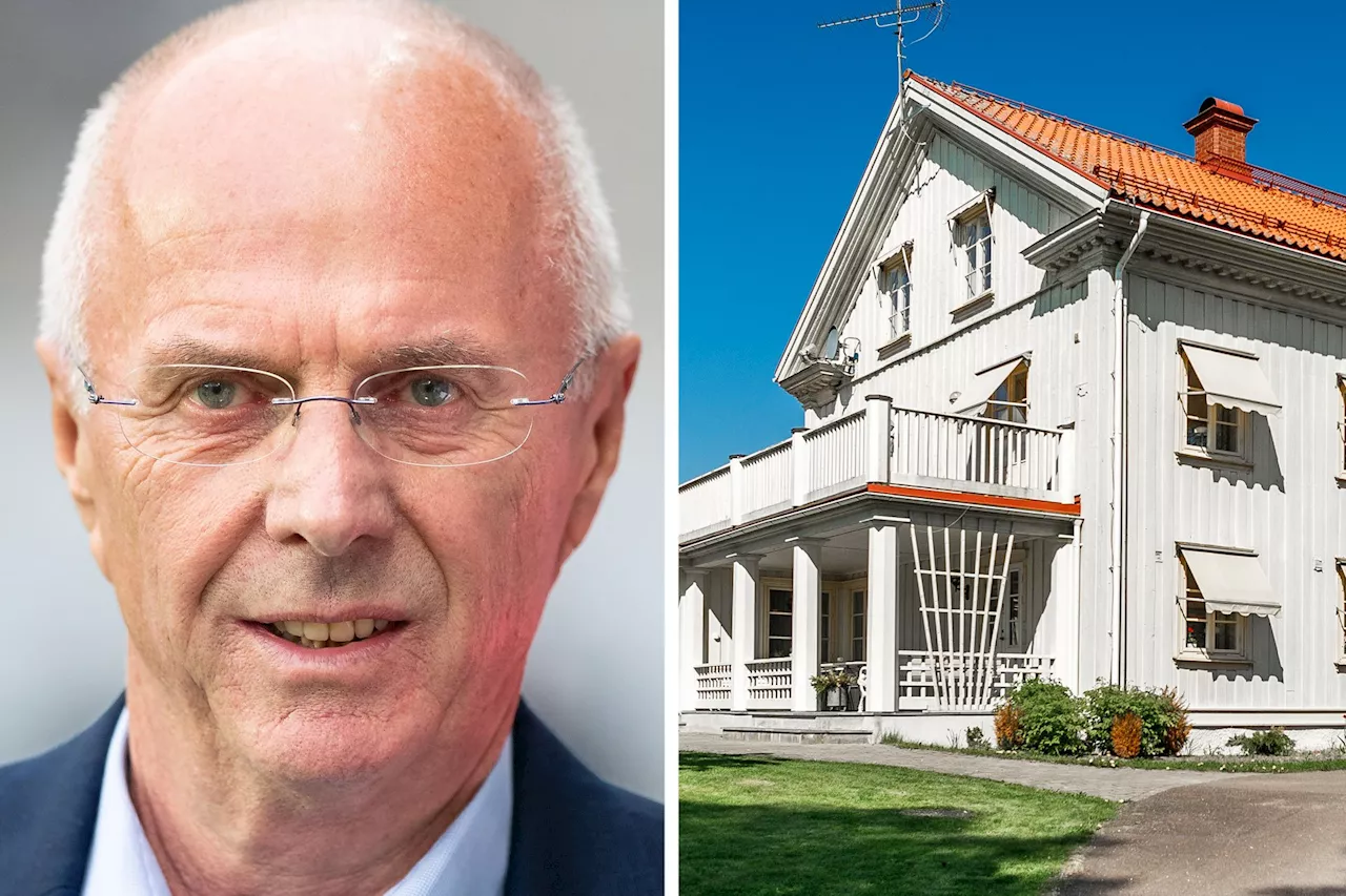 Sven-Göran Erikssons prakt-bolig lagt ut for salg til 25 millioner