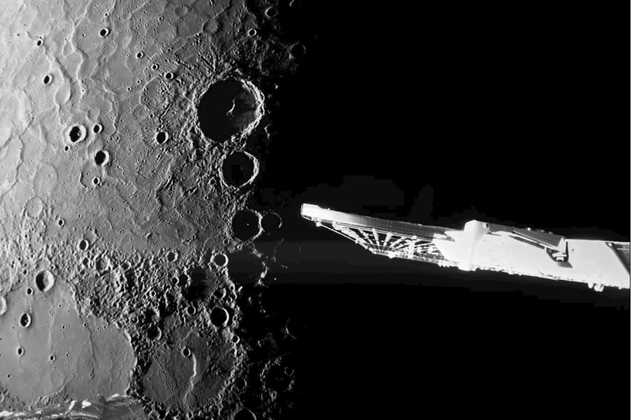 BepiColombo Reveals Stunning Views of Mercury's Polar Regions