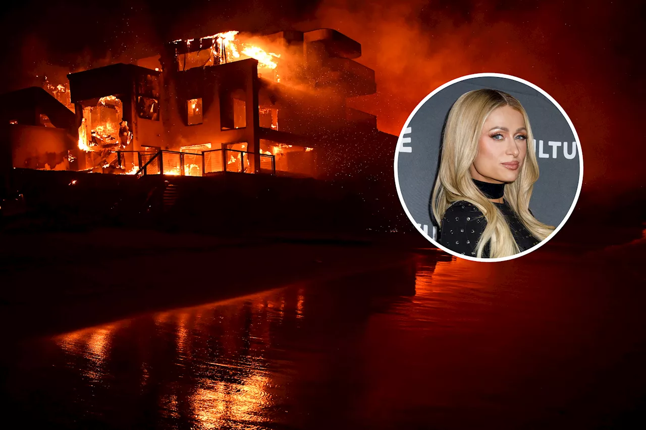 Paris Hilton Reacts to Malibu Home Burning Down in Wildfires